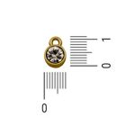 Pingente Redondo Ouro 8 mm