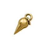Pingente Spike Ouro 7 mm