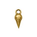 Pingente Spike Ouro 7 mm