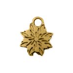 Pingente Flor Ouro 14 mm