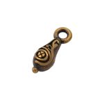Pingente Trabalhado Ouro V 5 mm