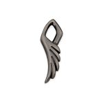 Pingente Asa Prata Velha 13 mm