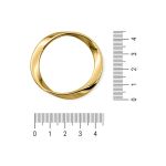 Enfeite Redondo Ouro 43 mm