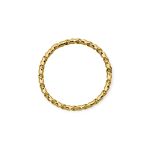 Enfeite Torcido Ouro 42 mm
