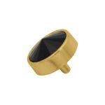 Enfeite Redondo Ouro 12 mm