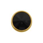 Enfeite Redondo Ouro 12 mm