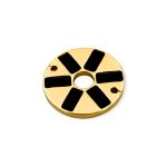 Enfeite Redondo Ouro 23 mm