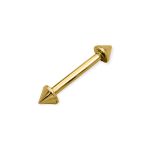 Enfeite Pontas Ouro 10 mm