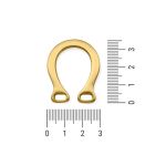 Enfeite Liso Ouro 29 mm