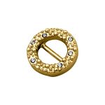 Passador Redondo Ouro 20 mm