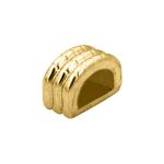 Passador Trabalhado Ouro 6 mm