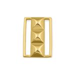 Passador Retangular  Ouro 32 mm