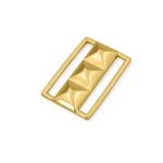 Passador Retangular  Ouro 32 mm