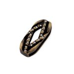 Passador Trabalhado Ouro V 12 mm