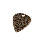Pingente Musical  Ouro Velho 24 mm - GI6018-23