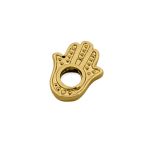 Pingente Mão de Fátima Ouro 13 mm