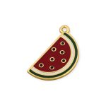 Pingente Melância Ouro 19 mm