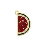 Pingente Melância Ouro 19 mm