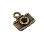 Pingente Mala Ouro Velho 13 mm