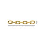Corrente Cartier Ouro 24 mm
