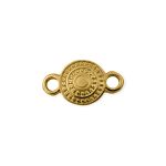 Pingente Pontos Ouro 11 mm