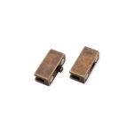 Fechamento Retangular Ouro Velho 19 mm