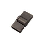 Fechamento Retangular Prata Velha 13 mm