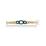 Enfeite Corrente Ouro 30 mm