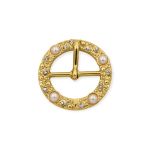 Fivela Trabalhada Ouro 44 mm