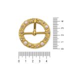 Fivela Trabalhada Ouro 44 mm