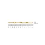 Corrente Montada Cartier Ouro 8 mm