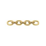 Base de Pulseira Trabalhada Ouro 21 mm