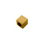 Passador Quadrado Ouro 17 mm