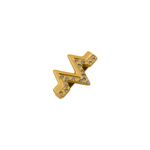 Passador Mulher Maravilha Ouro 24 mm