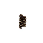 Passador Trabalhado Ouro Velho 12 mm