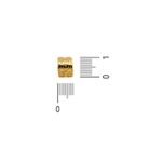 Passador Redondo Ouro 7 mm