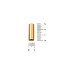 Passador Tubo Ouro 11 mm