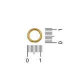 Argolas de Montagem Ouro 11 mm