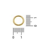 Argola de Montagem  Ouro 13 mm - AR1016-1N