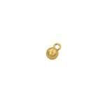 Pingente Bolinha Ouro 7 mm