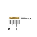 Argolas de Montagem Ouro 2 mm