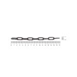 Corrente Cartier Grafite 10 mm
