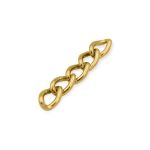 Corrente Groumet Ouro 13 mm