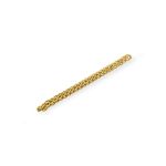 Corrente Groumet Elo Duplo Ouro 6 mm