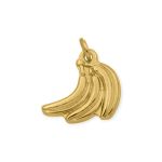 Pingente Banana Ouro 21 mm