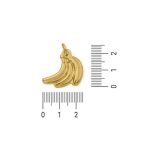 Pingente Banana Ouro 21 mm