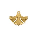 Pingente Leque Ouro 23 mm