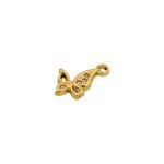 Pingente Borboleta Ouro 12 mm