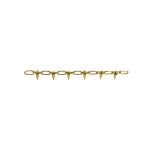 Corrente Spikes Ouro 17 mm