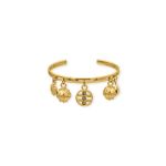 Pulseira Bolinhas Ouro 66 mm